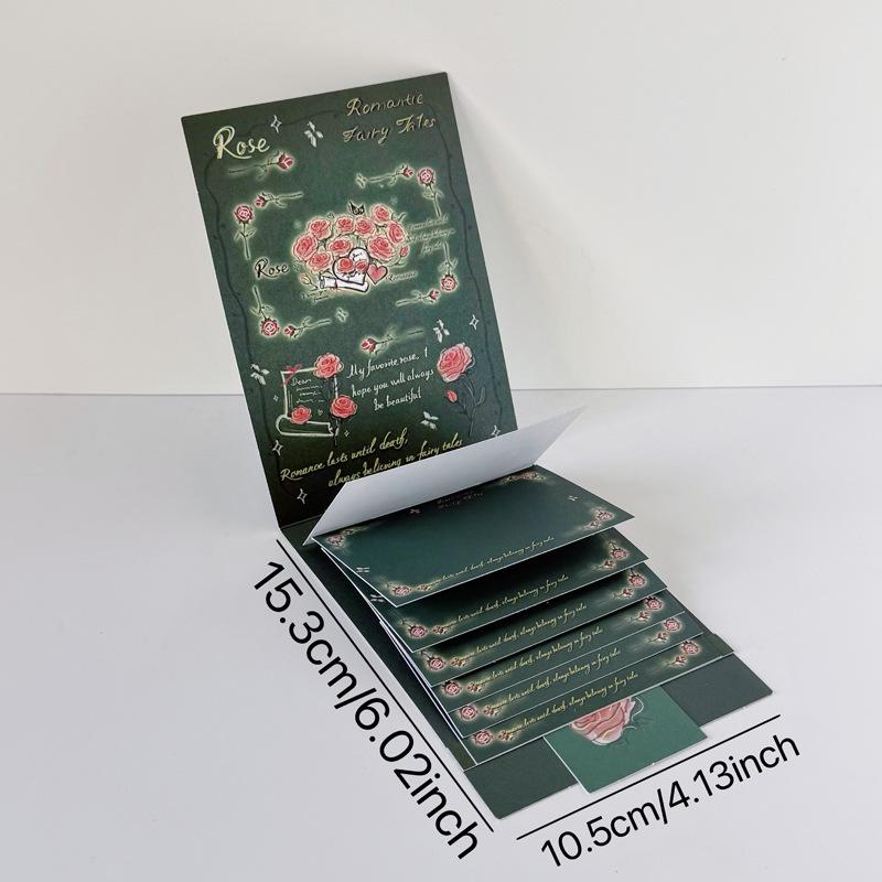Firework Waterfall Bouquet Pull-out Card - Creative DIY Festival Greeting Card Gift