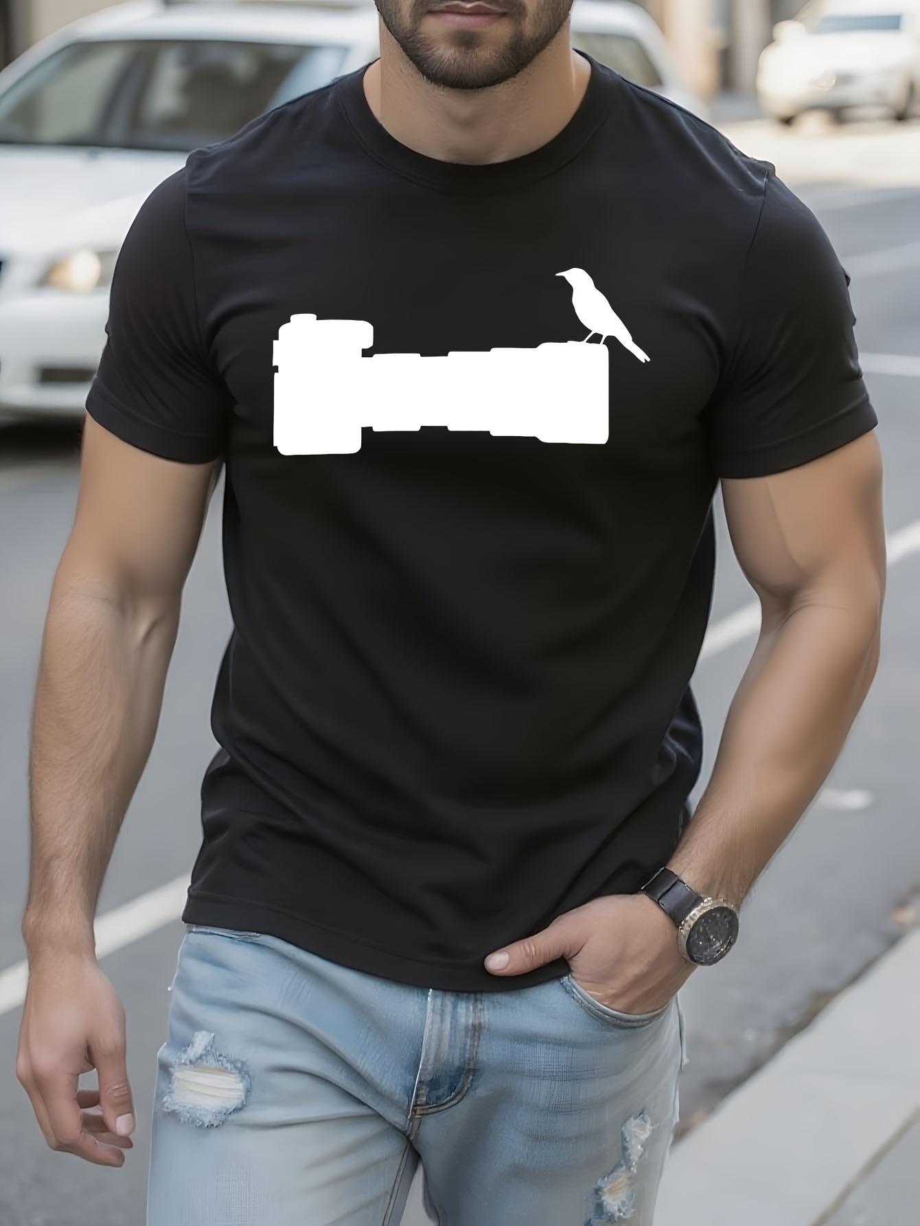 Graphic Tshirt Graphic Tshirt - Photographer with Camera ... XXXL