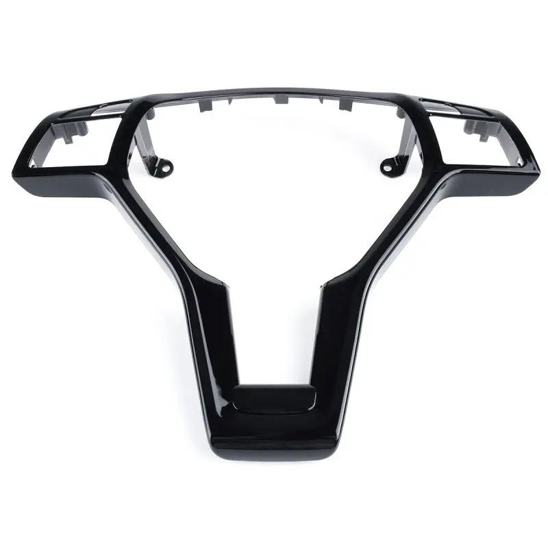 For Mercedes Benz C E CLA CLASS W204 W212 W117 C172 C218 C63 E63 2012-2014 For AMG Style Car Inner Steering Wheel Trim Cover