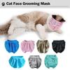 Cat Breathable Mesh Mask Cat Grooming Restraint Bag Grooming Cats Bite Meow Anti Anti Biting from Prevent P4Z1