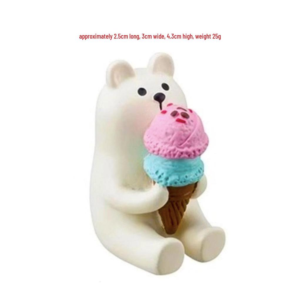 Japanese Style Cat Resin Ornament for Car Console Decoration