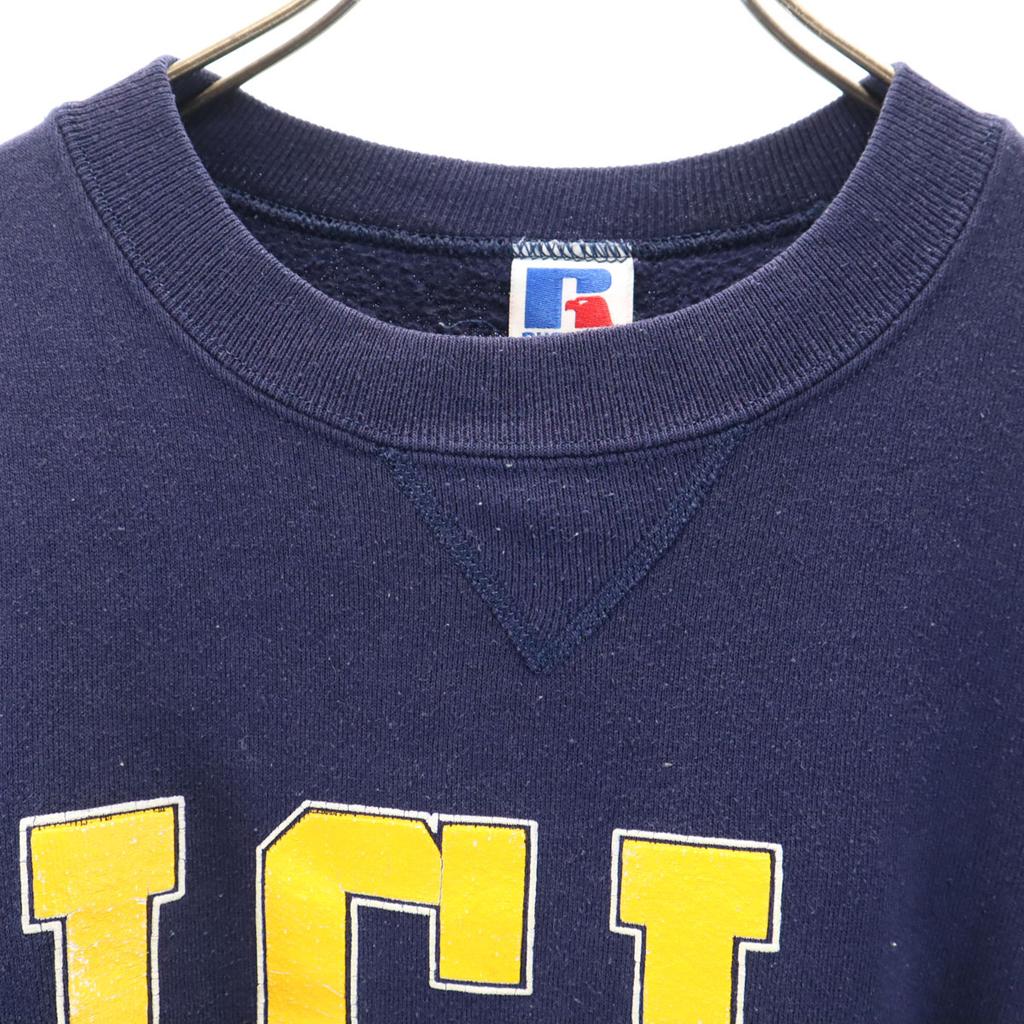 Russell Athletic 90s Made In USA Old College UCLA Long Sleeve Sweat Trainer Men's Used