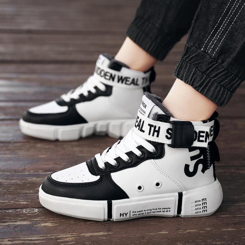 New men's shoes Martin boots high-top versatile British shoes men's casual shoes men
