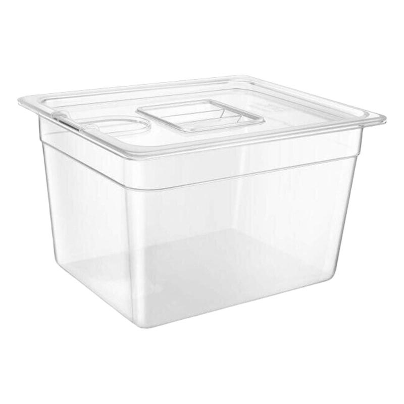 

Clear Viewing Window Slow Cooking Container 12L Home Cooking Appliance PC Texture for Accurate Temperature Management 1