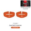 Car Seat Belt Anti Scratch Buckle Protector Cover Accessories For Mercedes Benz W202 W212 W126 W140 W168 W177 CLS GLE GLC GLS