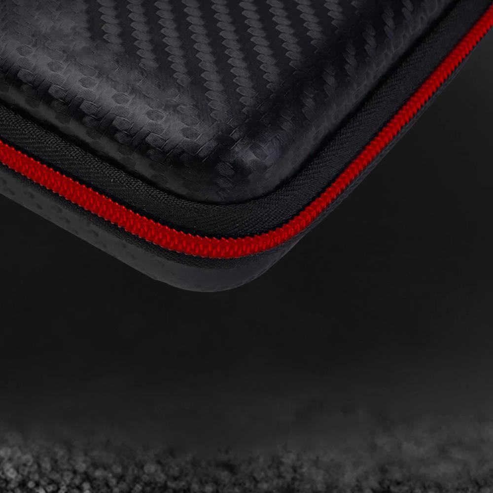 Carbon Universal Hard Headphone Case (Black)