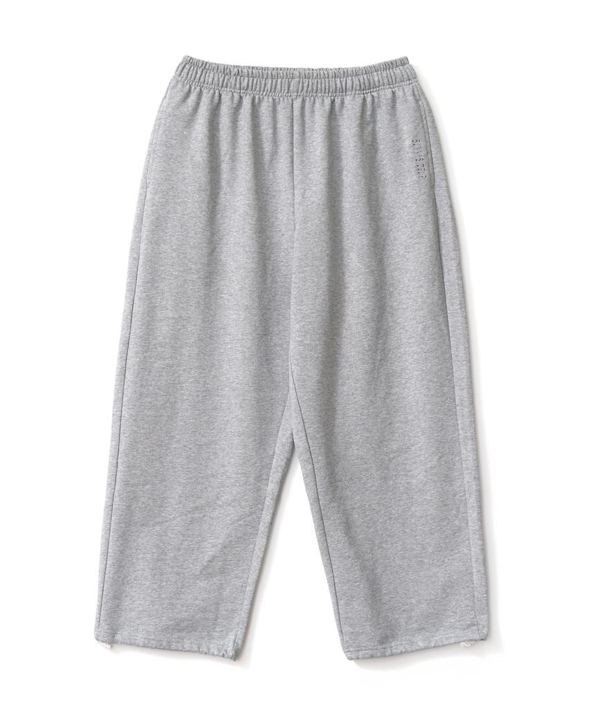 TAKEASY Riesige Passform Einfarbige Jogginghose (8% Melange Grau)