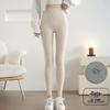 Women's High-Waisted Seamless Fleece-Lined Leggings – Perfect for Autumn & Winter with High Elasticity, Comfort & Versatility.