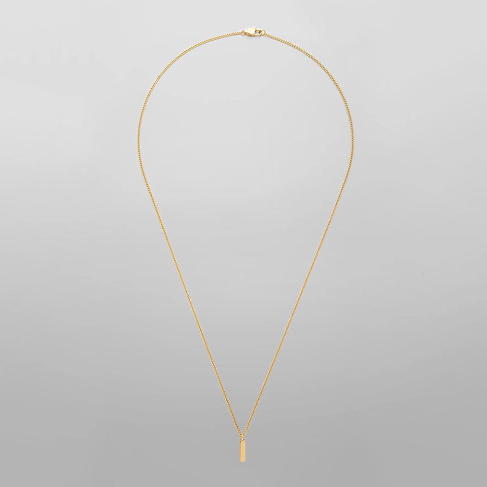 Minimalist Cuban Chain Necklace: Luxury European & American Design for Men
