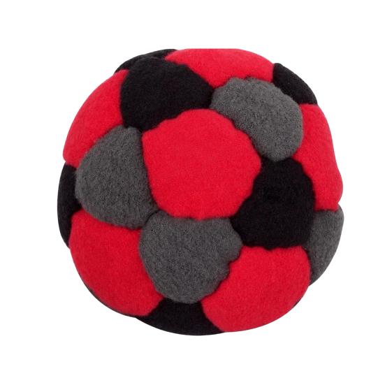 32 Panel Sand Filled Juggling Ball, Soft Footbag Toy for Kids Adults, Outdoor Soccer Kick Sack for Coordination