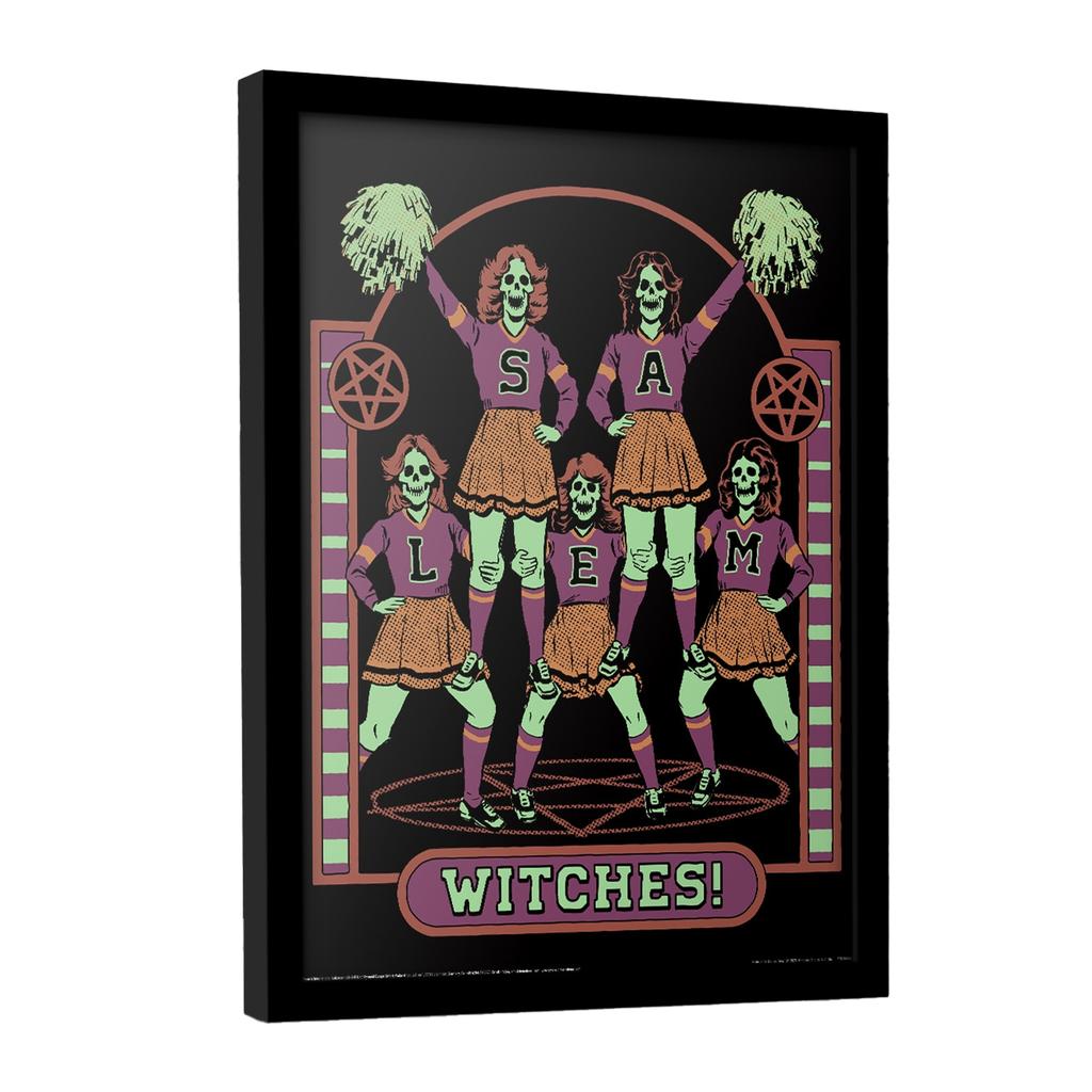 Steven Rhodes Salem Witches Framed Poster