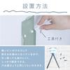 IRIS OHYAMA Indoor Clothes Tightly Drys Easy Spacer White Wall-Mounted Dryer, Clothes, Compact, Installation, WMR-40,