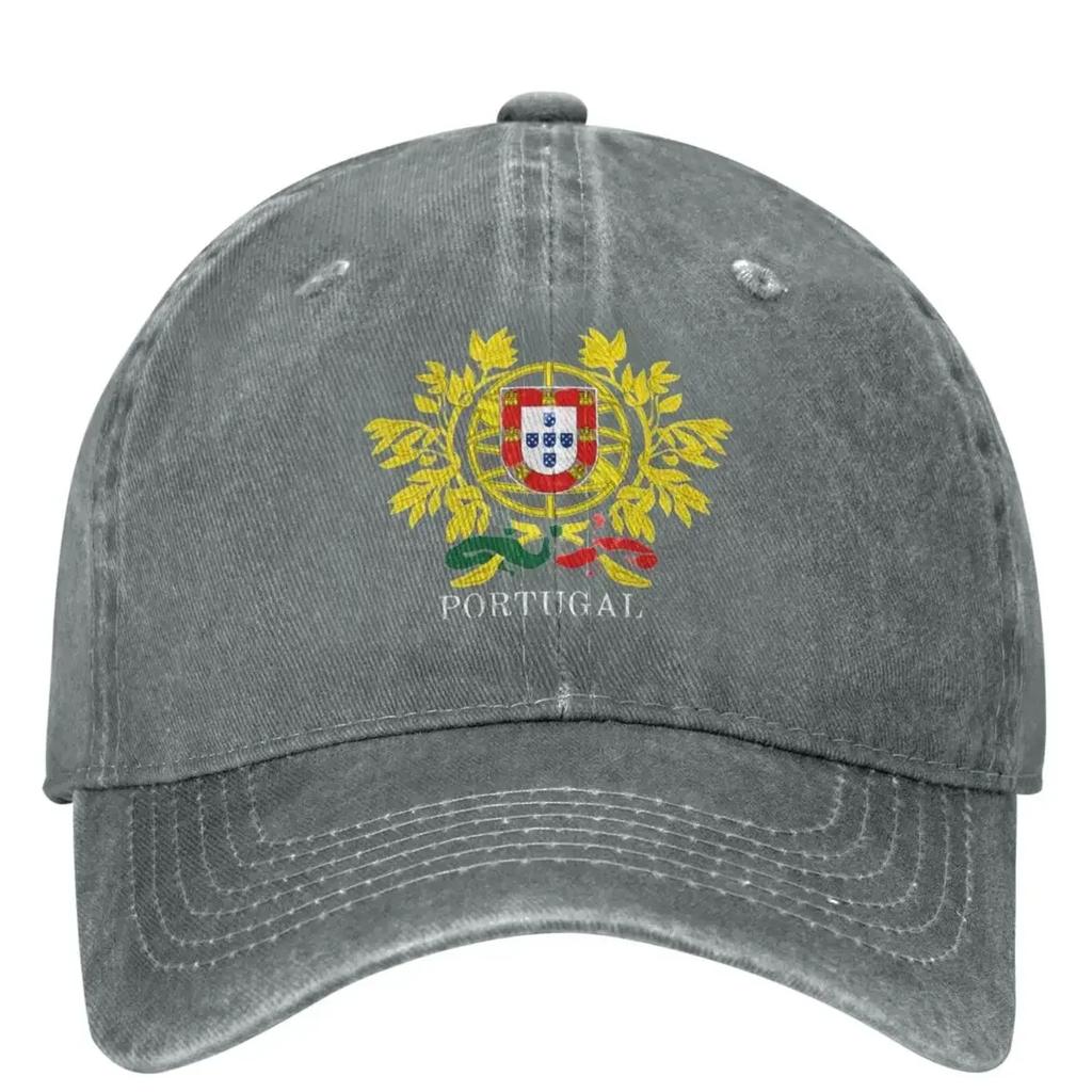 Portuguese Coat Of Arms Casual Baseball Cap Summer Portugal Flag Trucker Hat Hip Hop Hats Couple Women Baseball Caps