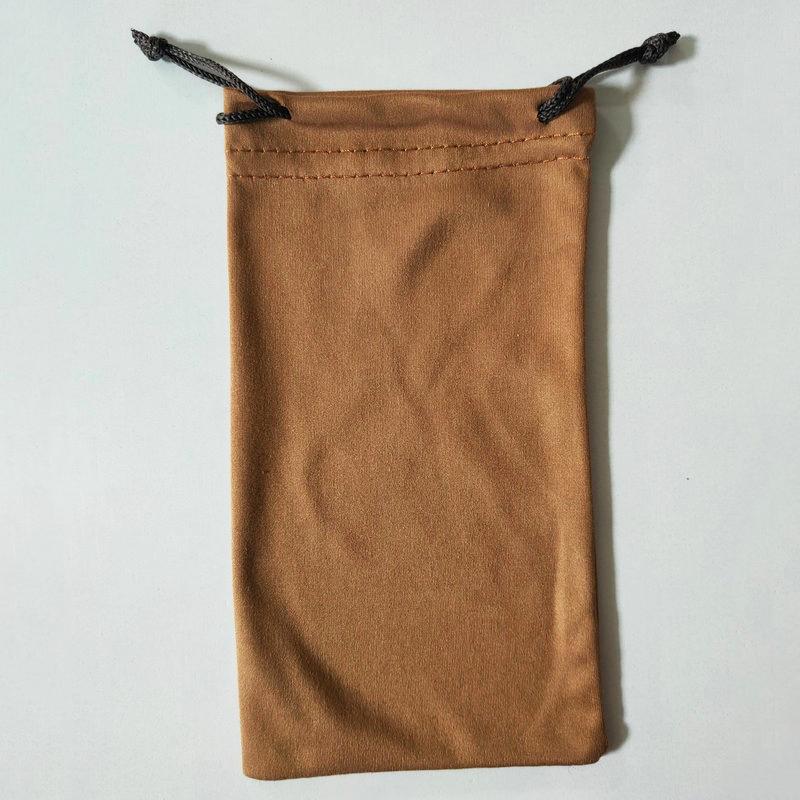 Microfiber Eyeglasses Bag Sun Bag Portable Cloth Bag Sunglasses Sunglasses Bag Simple Loading Glasses Storage Bag