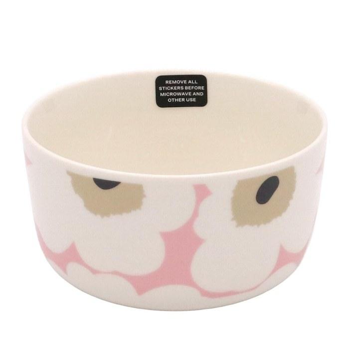 Marimekko Unikko Bowl 500ml Off-White/Pink/Sand UNIKKO