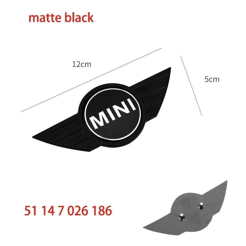 

ABS Car Rear Front Hood Emblem Badge Decoration Suitable For BMW Mini Cooper R55 R56 Replacement Logo Auto Styling Accessories