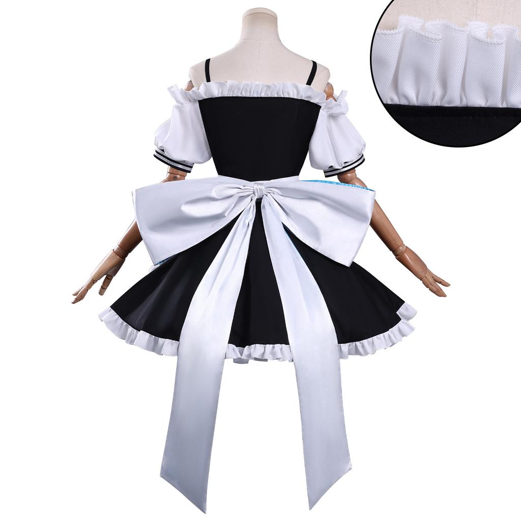 Blue Route Cos Costume Don Quixote Linkage Lafite Maid Costume Cosplay Animation Costume