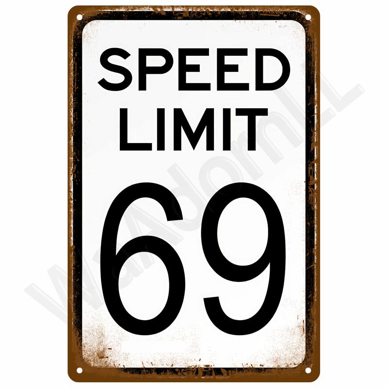 Placa de Metal Vintage Placas de Estanho Bar Sinal de Metal Retrô Arte de Parede Mural Estético Quarto Itens de Decoração para Casa Pôster Decoração de Garagem