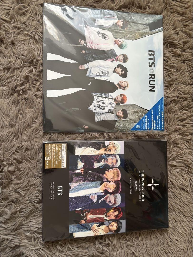 

[USED] BTS RUN & THE WINGS TOUR set