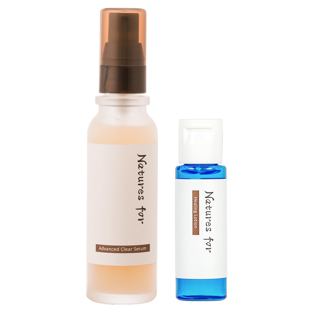 [Serum] Nature s For Advanced Clear Serum 32mL + [Toner] Healing Lotion 15mL (Trial Size) included