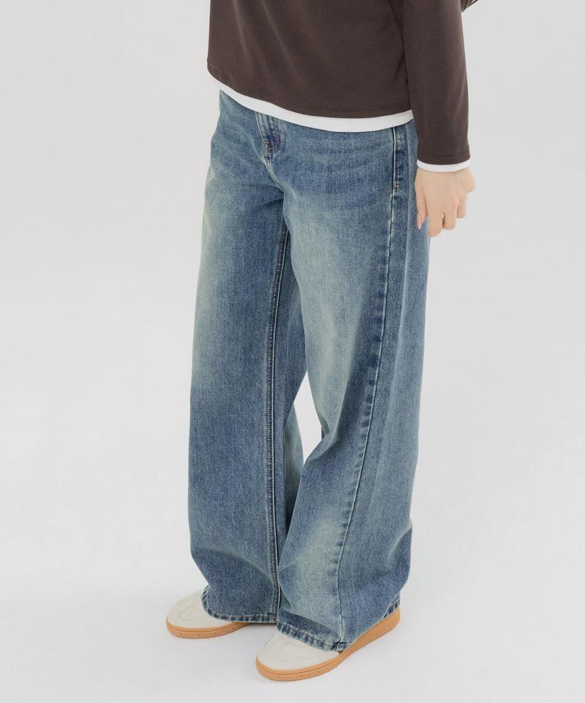 CHASECULT Women'S M-Tone Washed Wide Denim-Ferg2362B0N