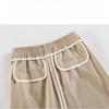 White Tencel Cotton Linen Wide-Leg Pants for Women, Draped New High-Waist Summer Thin Linen Straight Pants