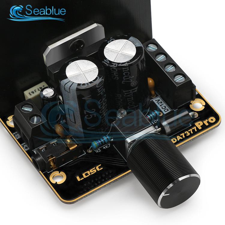 TDA7377 DC 12-18V Audio Amplifier Module 35W*2 Dual Channel Stereo Power Aamplifier Board Connected To 4-8 ohm Speakers