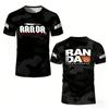 2026 3D-Druck Boxen RANDA Atmungsaktive Sportbekleidung Herren Kampfsportbekleidung Outdoor Freizeit Kurzarm Herren Oberteile T-Shirts Strand Surfen