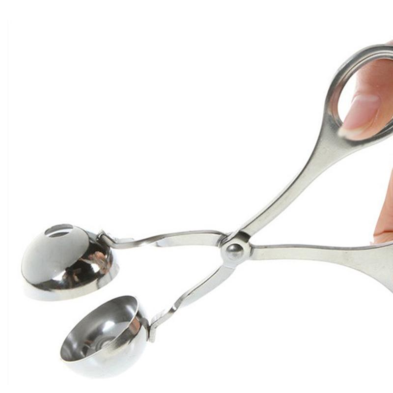 Kuchyňská vychytávka na výrobu masových koulí Nepřilnavá tlustá nerezová ocel