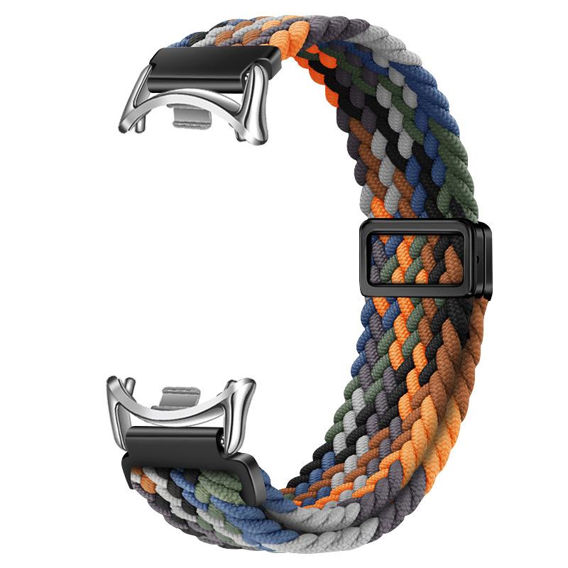 Solo Loop Strap For Xiaomi Mi Band 8 9 Elastic Braided Nylon Adjustable Watchband Correa Bracelet For Miband 10 Miband9 8 Accessories