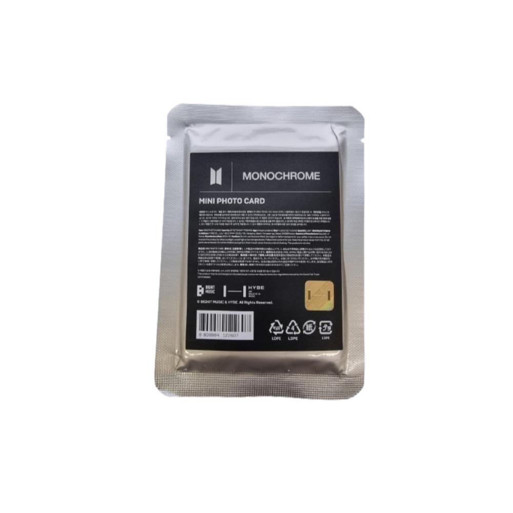 

BTS POP UP MONOCHROME - Мини-фотокарточка Mini Photo Card 1ea