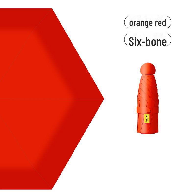 Compact Dual-Use UV Protection Sunshade Umbrella