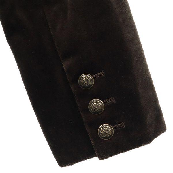 EPOCA Velour Double tailored jacket 38 Brown Women Used