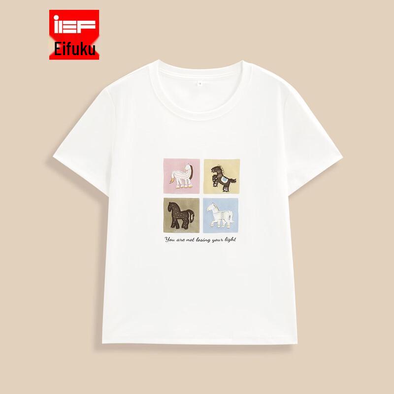 IEF Printed Commuter T-Shirt S белый