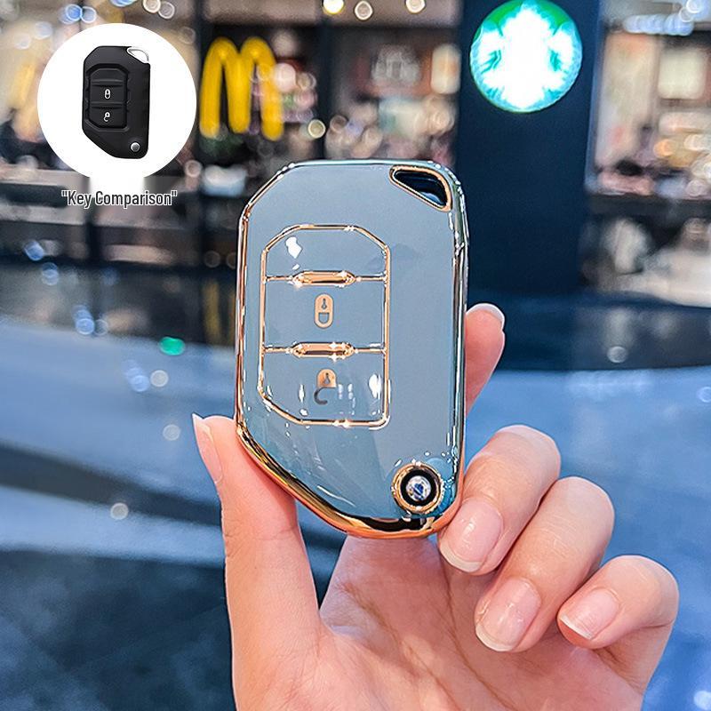 

Jeep Wrangler Key Cover - Protective Shell for Sahara Model (Unisex)