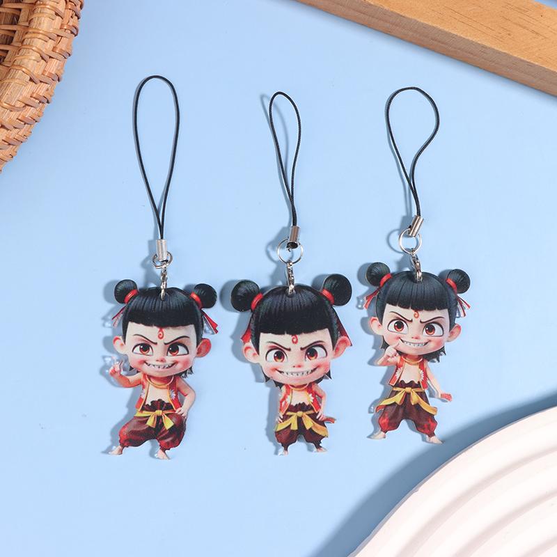 

Acrylic Keychain Kawaii School Bag Pendant Cartoon Animation High-Lookin Chain School Bag Ornament