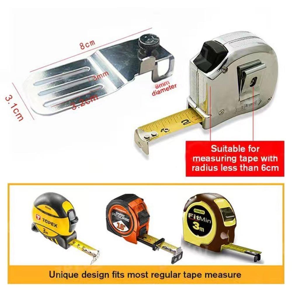 2PCS Three Installation Slots Tape Measure Marker Tool Heavy Fixed Mark Tool  Engineering