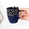Navy Blue Mug for Hot and Cold Drinks for Coffee, Tea, Herbs, Beverages