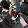 J-Shadow the Hedgehog Phone Case For iPhone17, 16,15,14,13,12 Pro Max Black Candy Matte Shockproof Cover