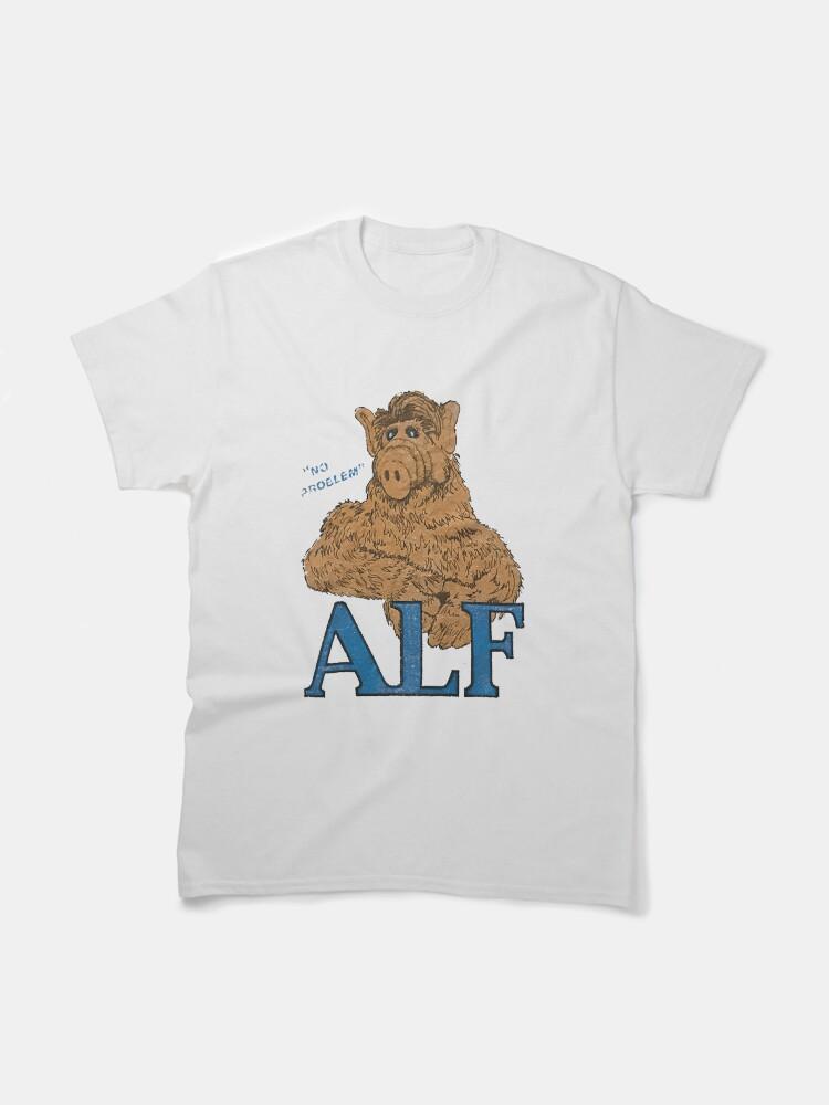 Alf - Gordon Shumway 80s Cartoon graphic t shirts Retro Style alien ALF Character TV Show Unisex t shirt Adult all size S-6XL