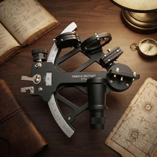 Handcrafted Tamaya 1712 Nautical Sextant   Maritime