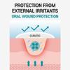 Parche protector de heridas bucales Curatic (1 Unidad - 10 parches, 12 mm)