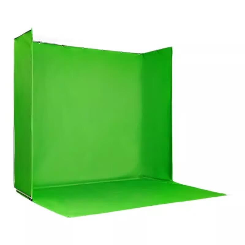 Portable U-shaped Chroma Key Background Kit