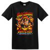 T-shirt da Wrestling Hulk Hogan Retro Rossa Gialla Grafica Fulmine Maglietta Regalo Fan