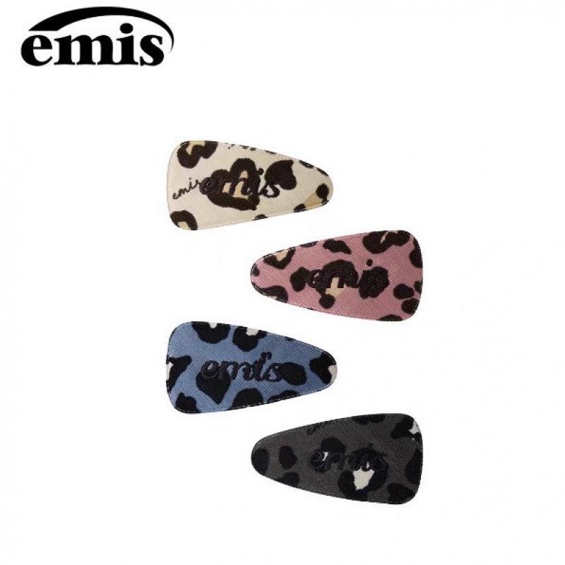 Emis Hairpin Corduroy Leopard Print Women s Hair Clip 2025, High-End Korean Style BB Clip Hair Accessory Premium Individual Packaging