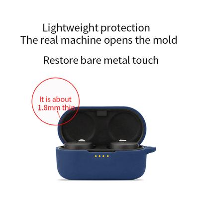 Schutzhülle Stoßfest für Denon PerL Kopfhörer Staubdichtes Silikongehäuse Waschbar Ladehüllen-Sleeve