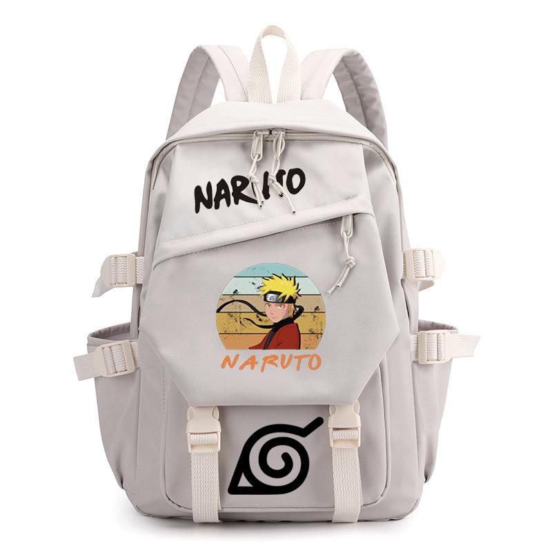 Animation peripheral junior high school backpack cross-border new large-capacity backpack computer bag