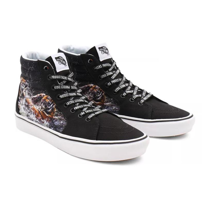 Vans Discovery Channel X Vans ComfyCush Sk8 Hi 'Project Cat' Vans VN0A3WMB9EF