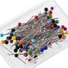 32mm Crafts Garment Accessory Knitting Glass Head Pins Locating Pin Sewing Needles Glass Head Bead