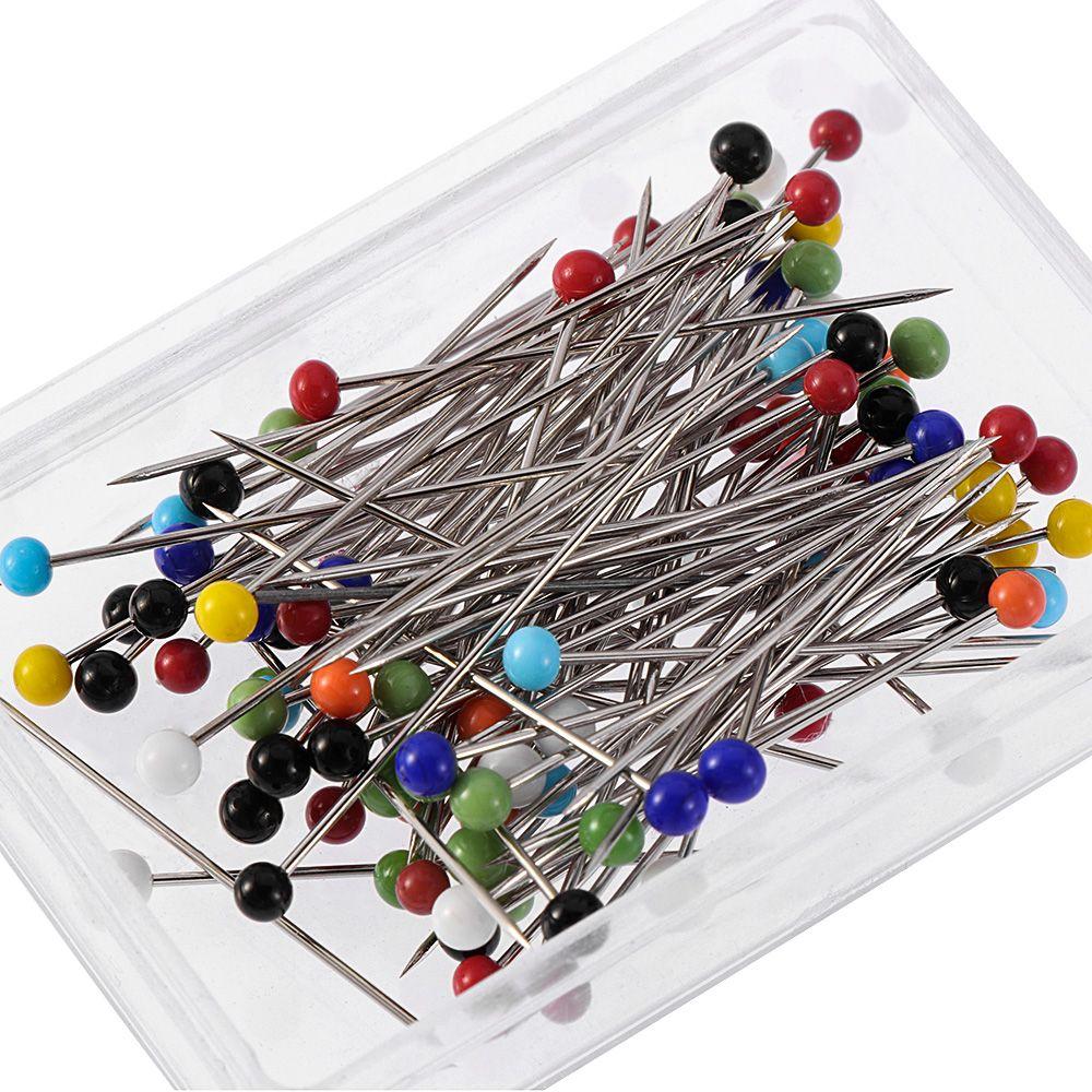 32mm Apparel Garment Accessory Knitting Sewing Needles Locating Pin Glass Head Bead Glass Head Pins
